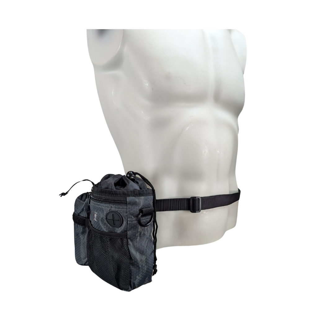 Training Pouch w/Bottle Holder One Size Gray Training Pouch w/Bottle Holder One Size Gray