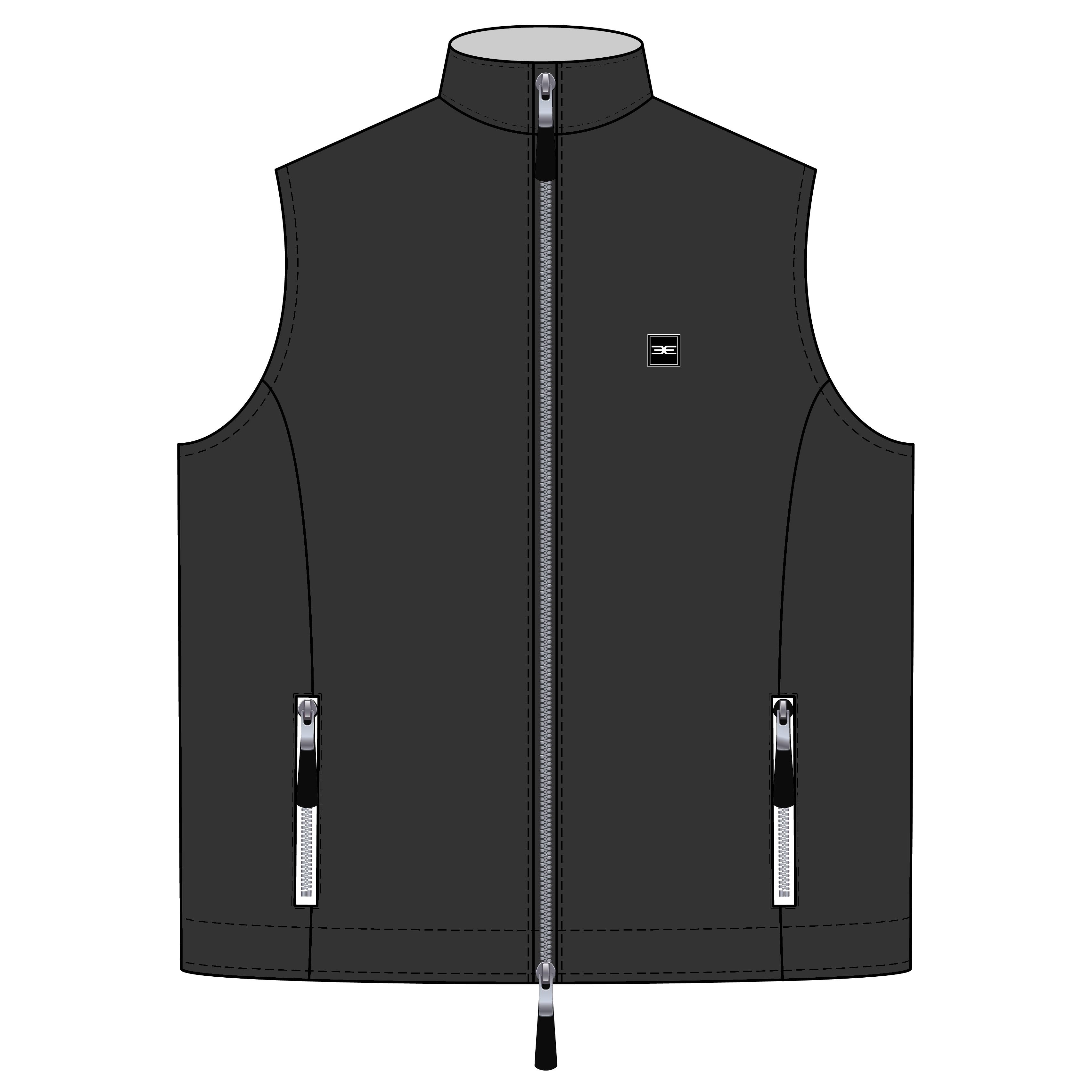 The Chinook  Toasty Trails Chinook LE Dark Gray Heated Vest