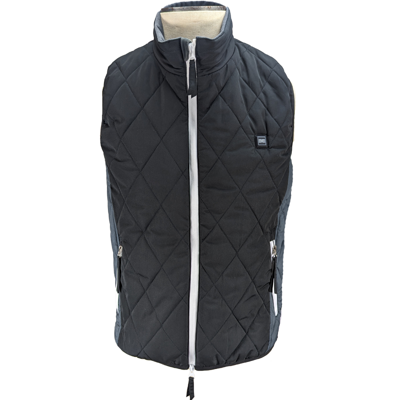 The Chinook Unisex 3 Season Heated Vest midnight black