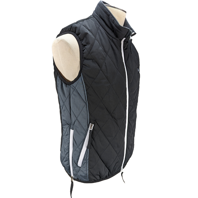 The Chinook Unisex 3 Season Heated Vest midnight black