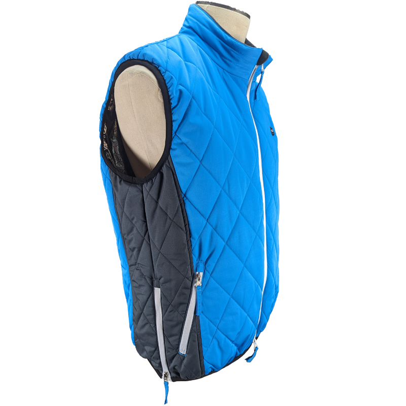 The Chinook Unisex 3 Season Heated Vest sky blue