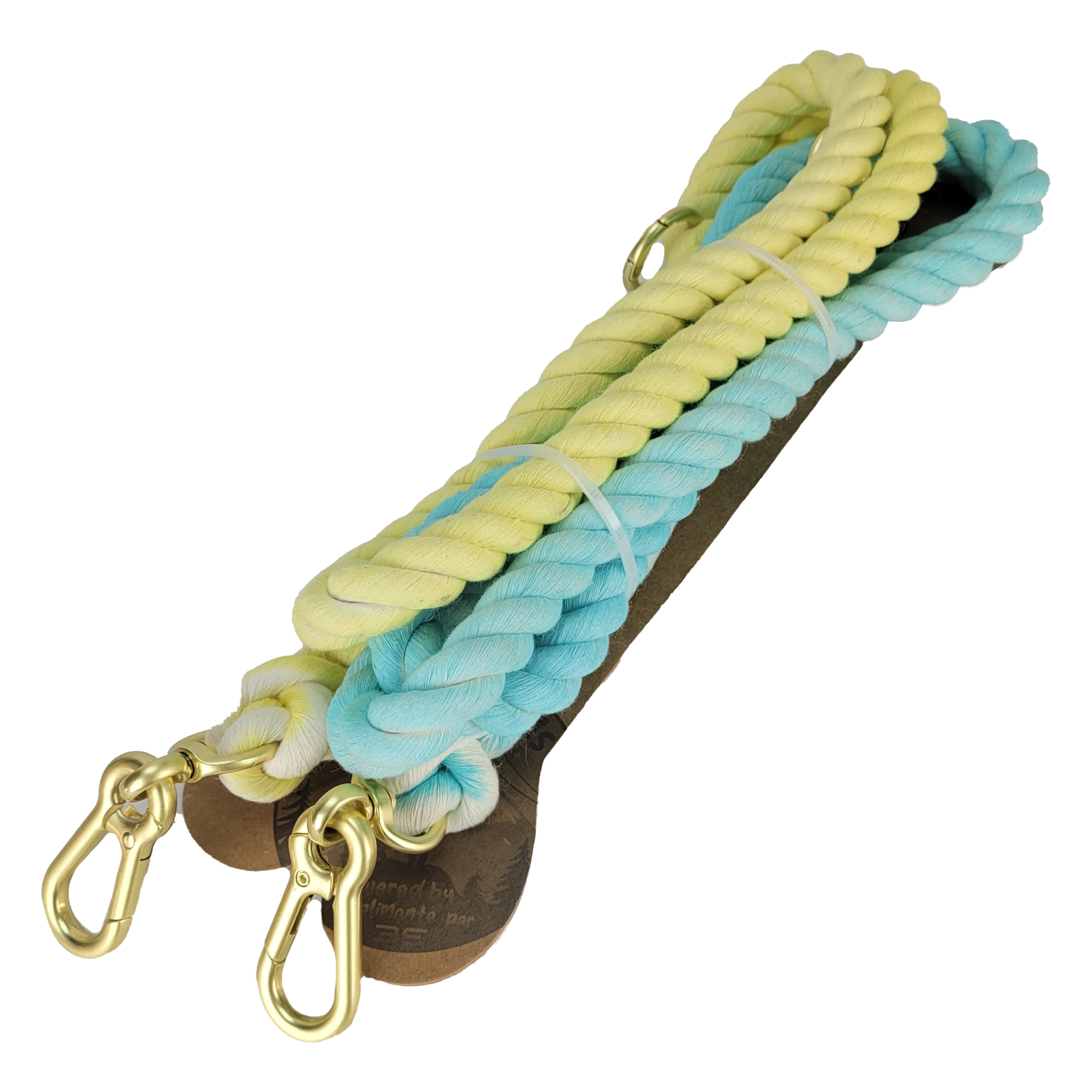 The Cotton Rope Double Clasp Leash The Cotton Rope Double Clasp Leash