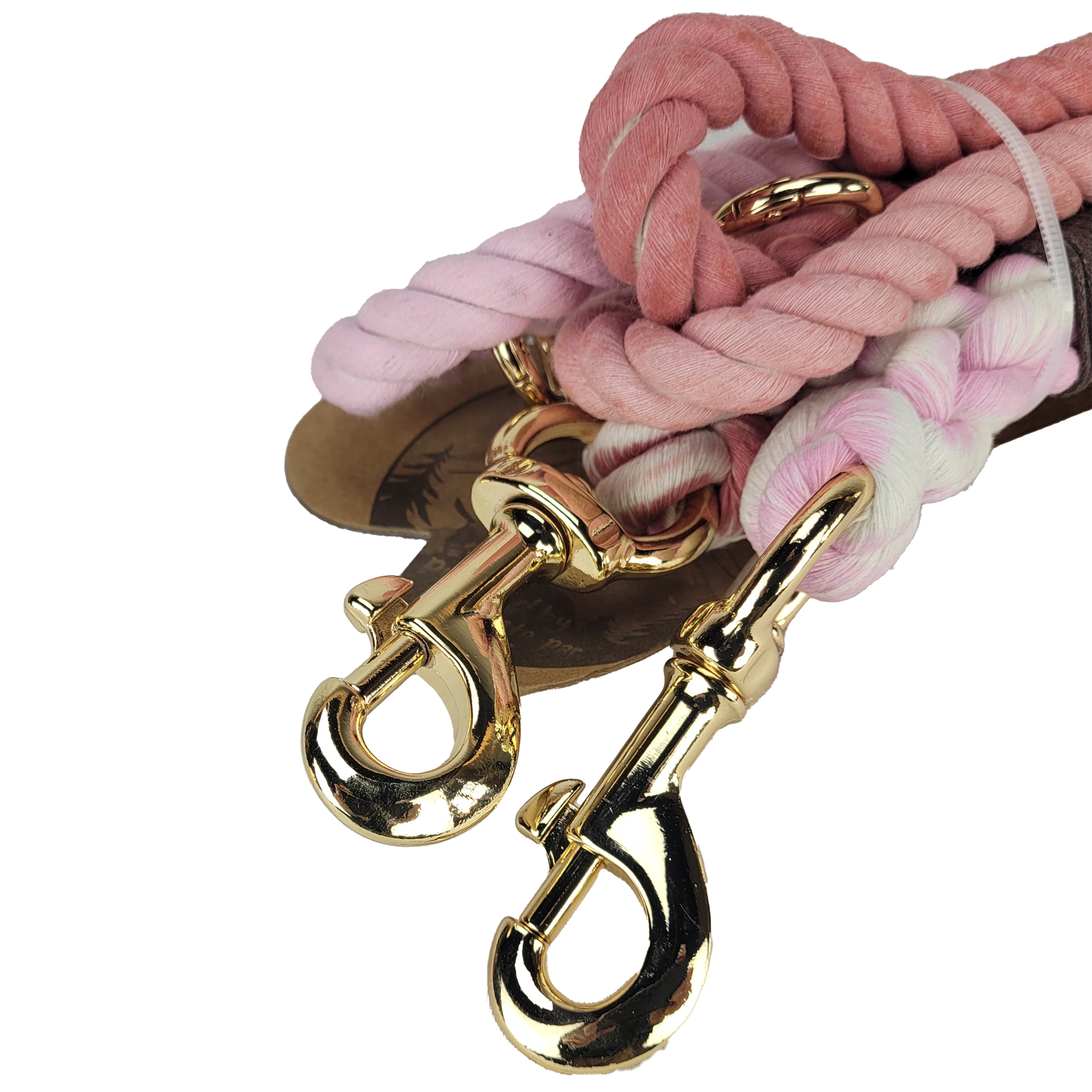 The Cotton Rope Double Clasp Leash The Cotton Rope Double Clasp Leash