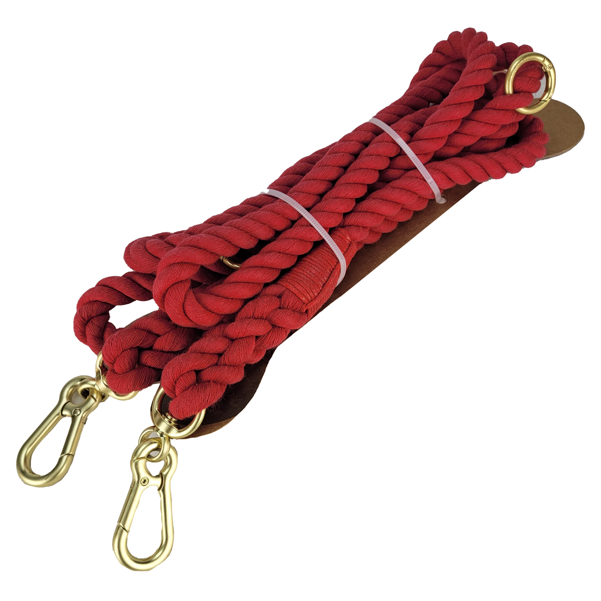 The Cotton Rope Double Clasp Leash The Cotton Rope Double Clasp Leash