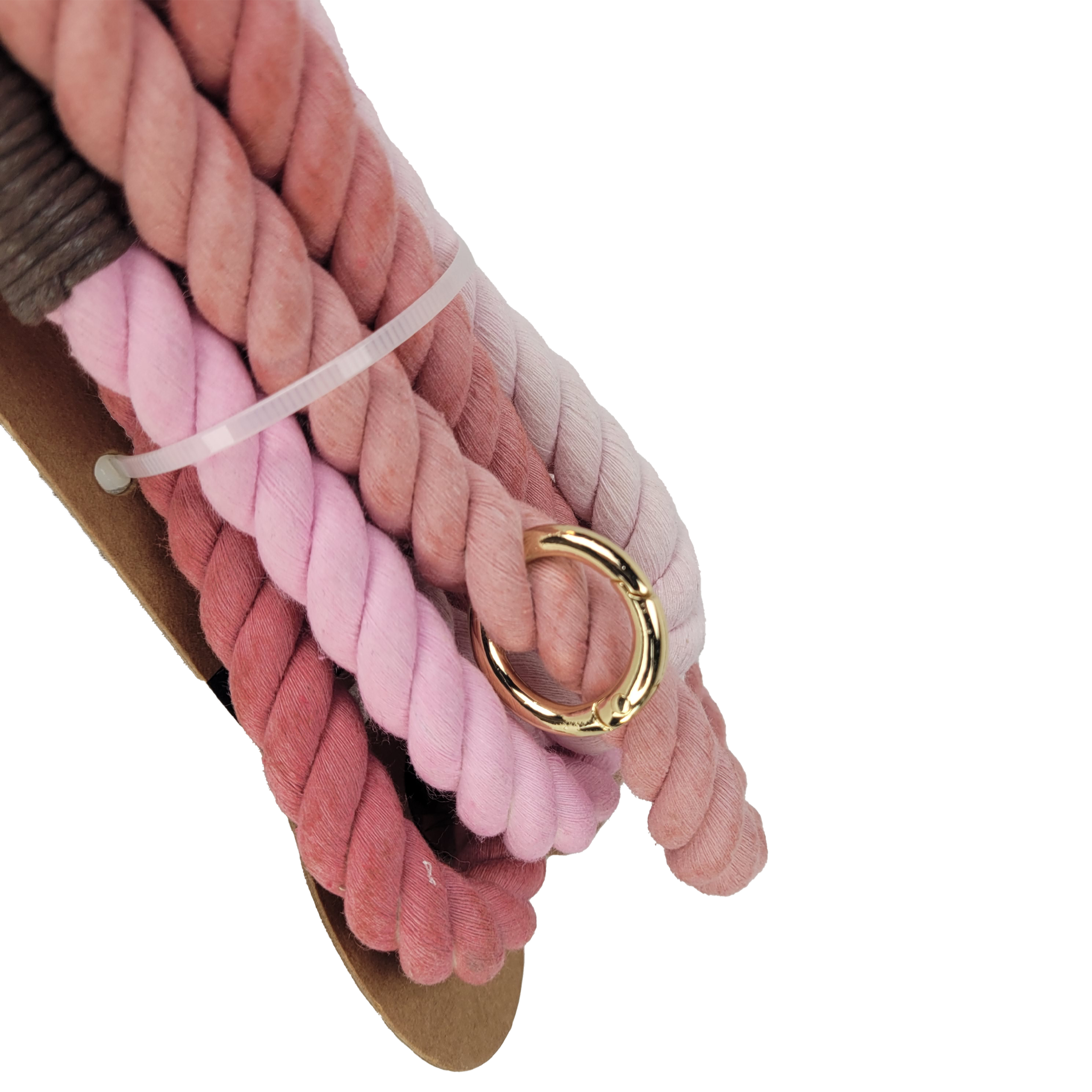 The Cotton Rope Double Clasp Leash The Cotton Rope Double Clasp Leash