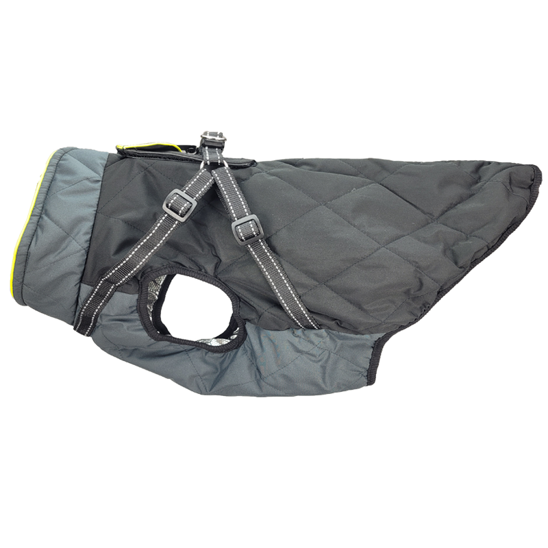 The Otto 3 Season Heated Dog Vest #color_midnight-black