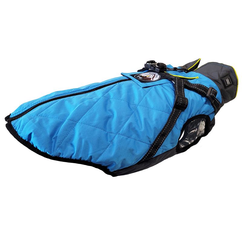 The Otto 3 Season Heated Dog Vest #color_sky-blue