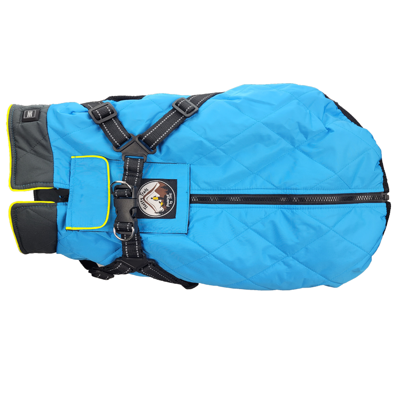 The Otto 3 Season Heated Dog Vest #color_sky-blue