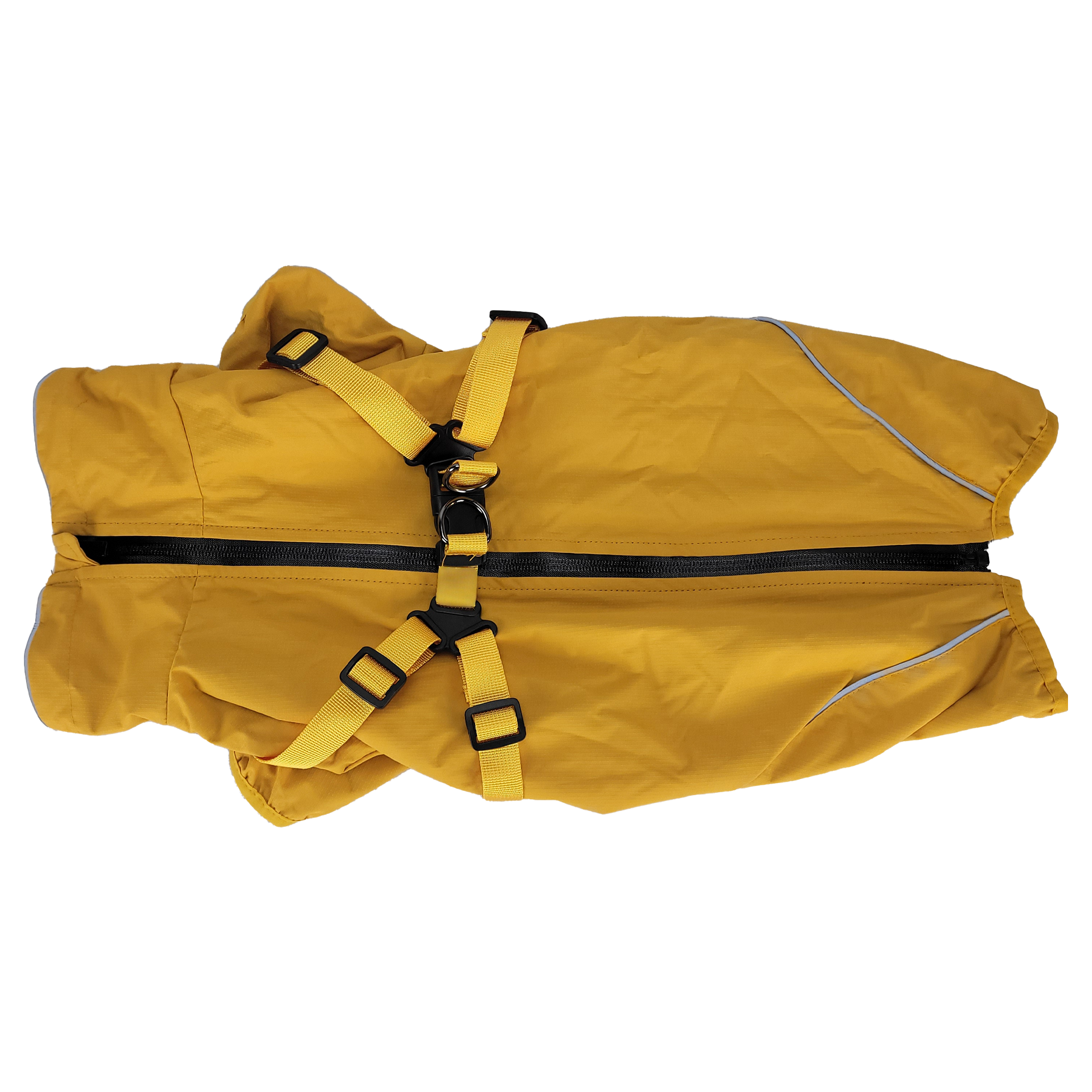 High Vis Dog Raincoat w/Harness High Vis Dog Raincoat w/Harness