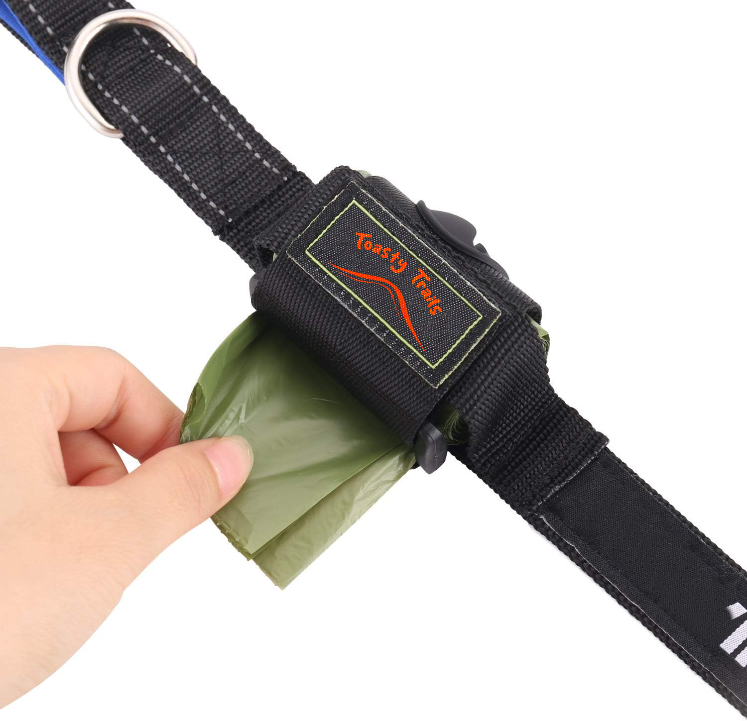 Toasty Trails Double-Sided Reflective Plush Handled Dog Leash - Small/Medium Dogs Toasty Trails Double-Sided Reflective Plush Handled Dog Leash - Small/Medium Dogs