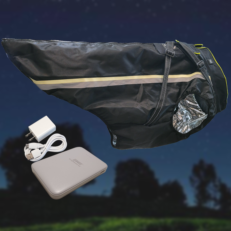 The Otto EXPLORER Heated Dog Vest w/Vizlite