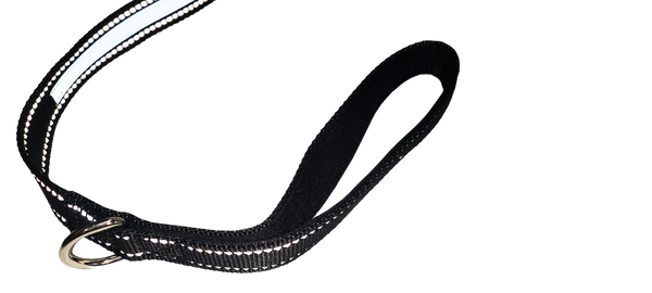 Toasty Trails Premium Heavy Duty, Reflective, Double Handled "Vizlite" Dog Leash - Medium/Large Dogs